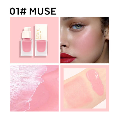 Makeup Moisturizing Repair Brightening Look Natural Nude Makeup Blush