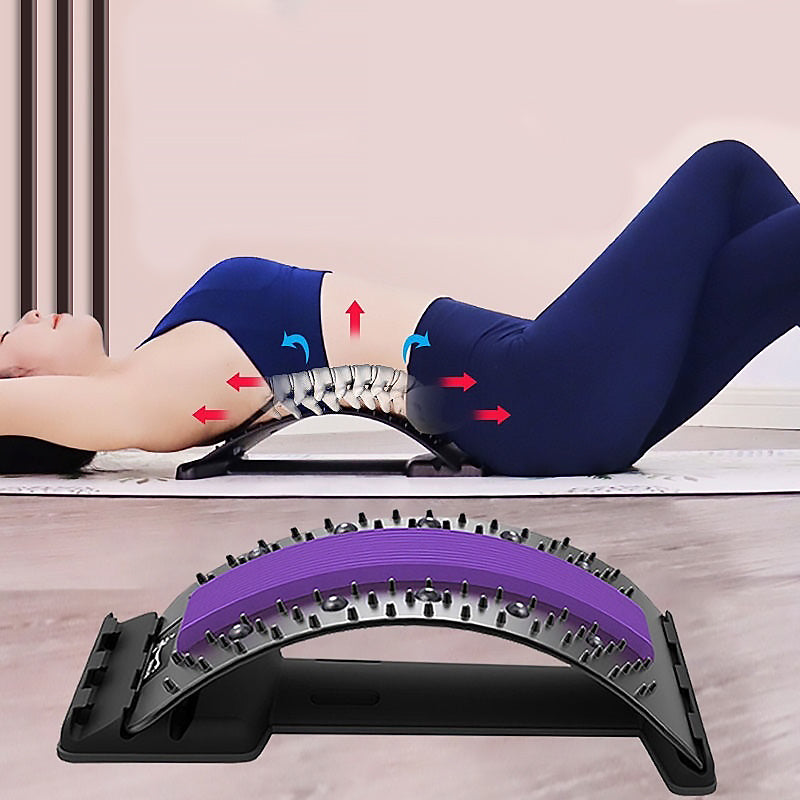 Ergonomic Back Massager – Deep Tissue Massage for Pain Relief, Relaxation & Comfort