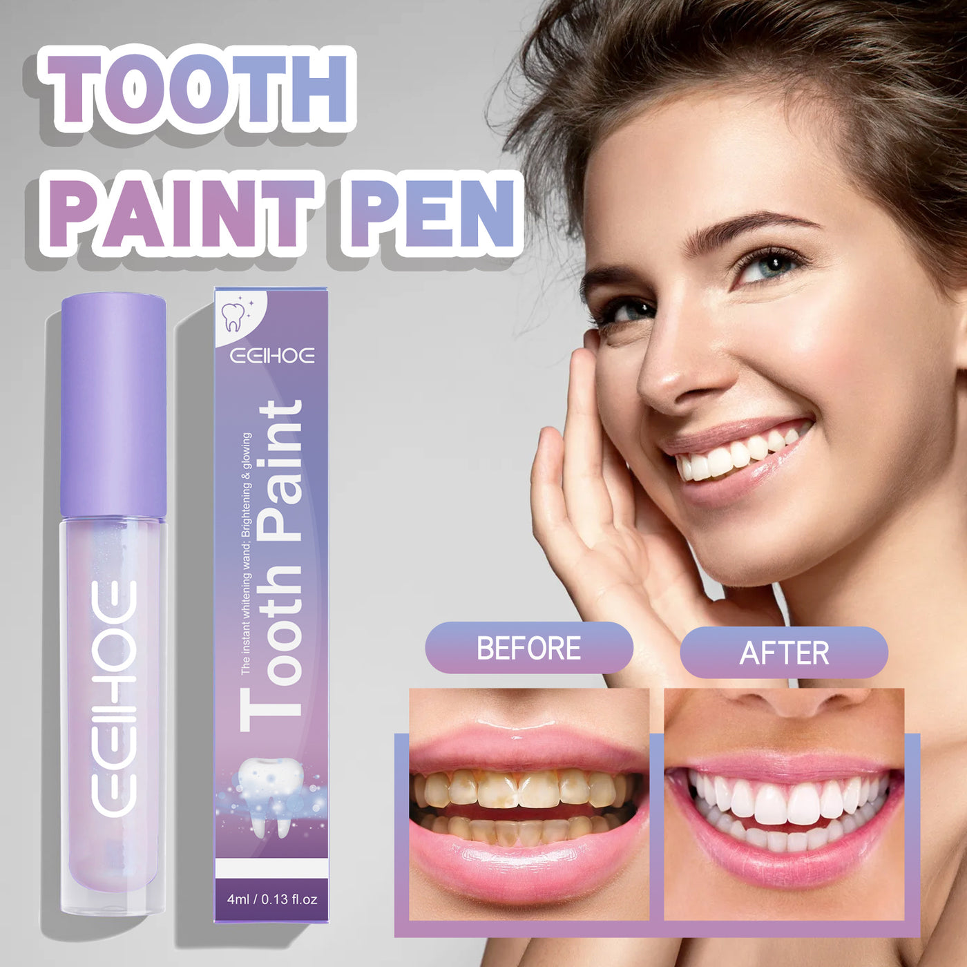 Instant Teeth Whitening, Freshens Breath & Adds Sparkle to Your Smile