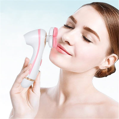 Rotary Silicone Facial Cleansing Brush