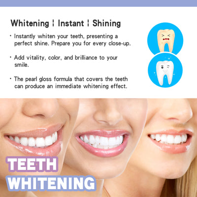 Instant Teeth Whitening, Freshens Breath & Adds Sparkle to Your Smile