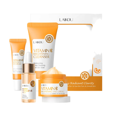 Vitamin C Skin Care Set – Hydrating Facial Care Kit for All Skin Types