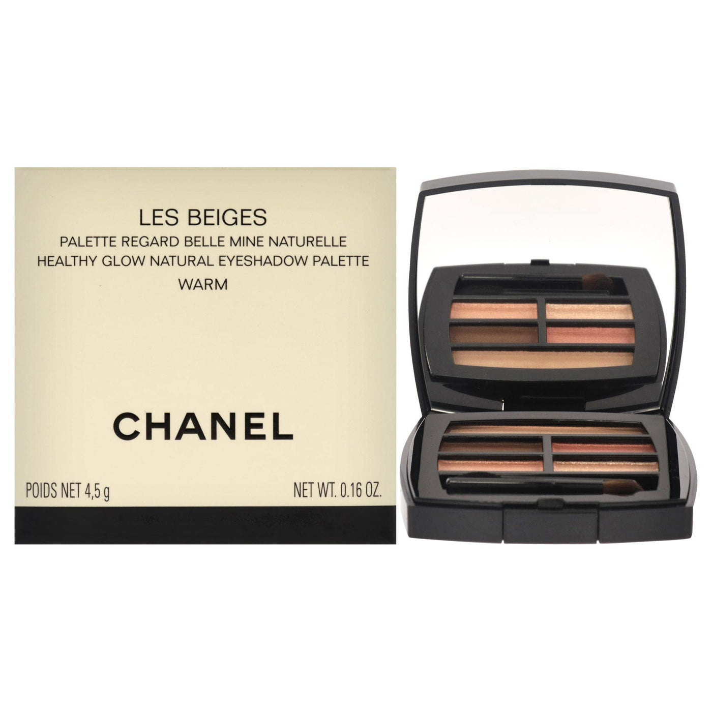 Chanel Les Beiges Healthy Glow Natural Eyeshadow Palette - Warm Eye Shadow Women 0.16 oz