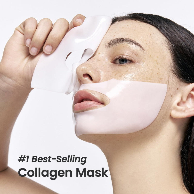 Wrinkle-Reducing Collagen Facial Sheet Masks for Youthful Skin