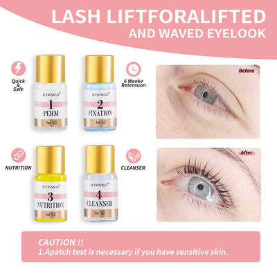 Lash Lift & Brow Lamination Kit – Eyelash & Eyebrow Tinting