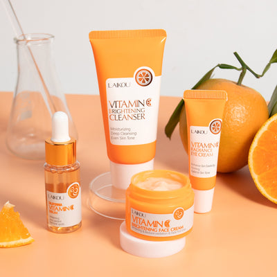 Vitamin C Skin Care Set – Hydrating Facial Care Kit for All Skin Types