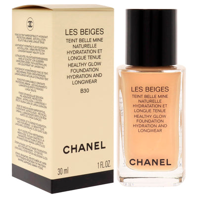 Les Beiges Healthy Glow Foundation - B30 Medium Neutral Undertone by Chanel for Women - 1 oz Foundation