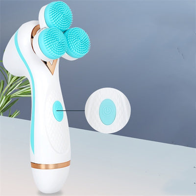 Rotary Silicone Facial Cleansing Brush