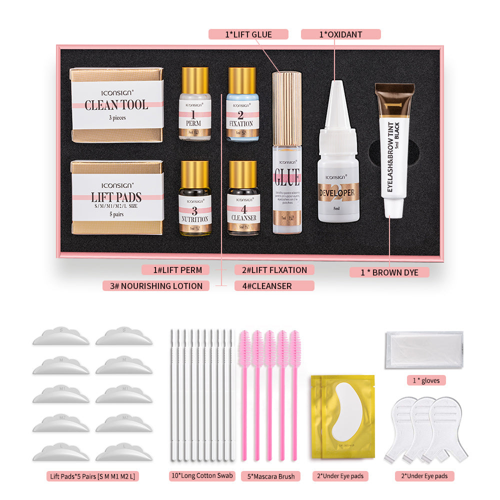 Lash Lift & Brow Lamination Kit – Eyelash & Eyebrow Tinting