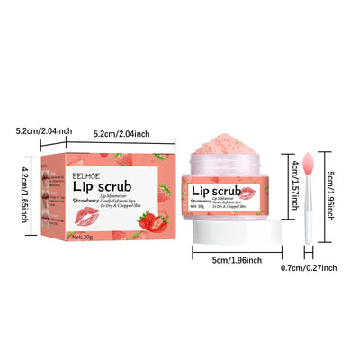 Peach Lip Scrub – Exfoliating, Hydrating Treatment